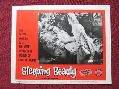 SLEEPING BEAUTY US LOBBY CARD SET KARIN HARDT FRITZ GENSCHOW 1965