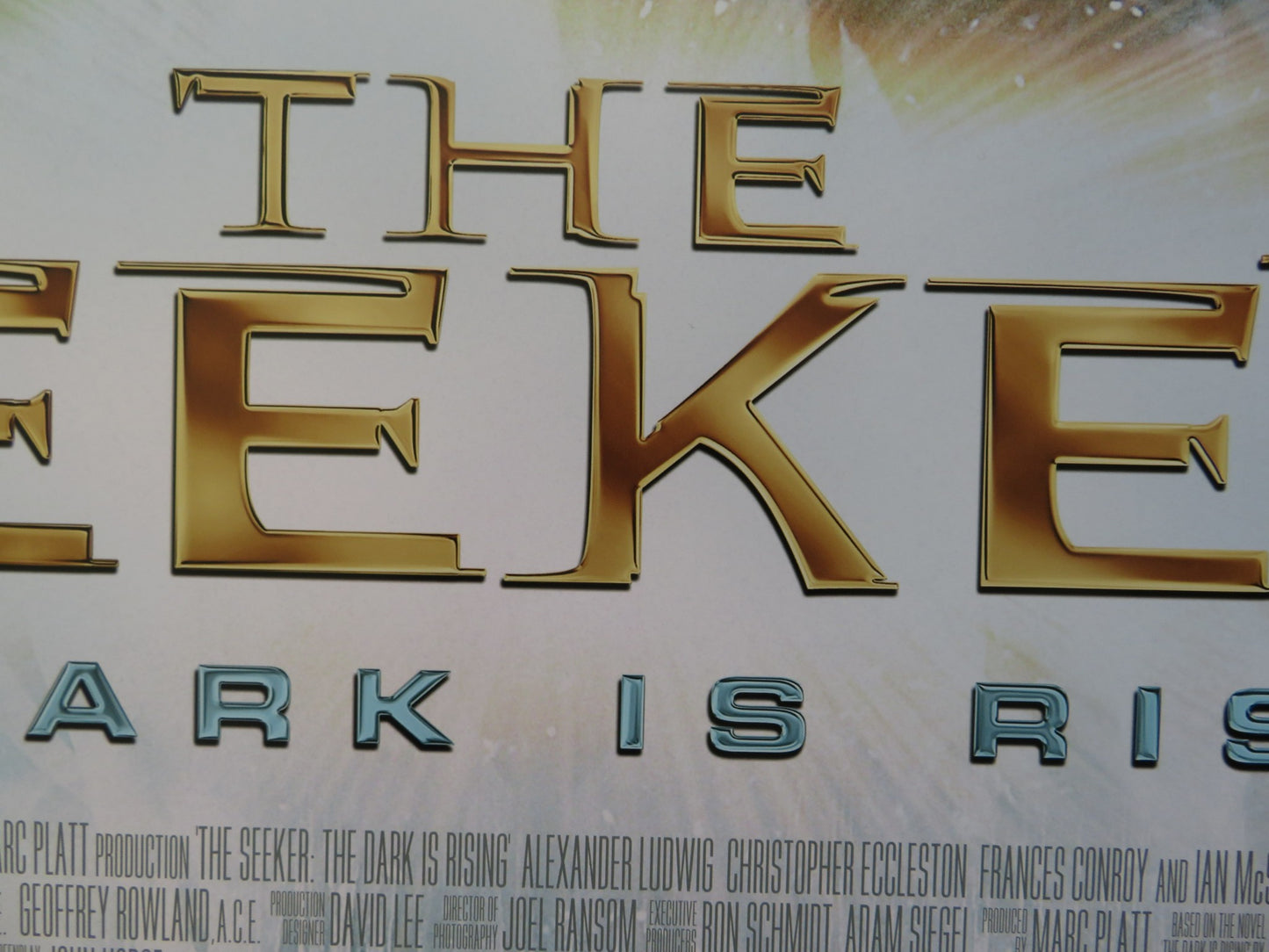 THE SEEKER: THE DARK IS RISING - VERSION B US ONE SHEET ROLLED POSTER  2007