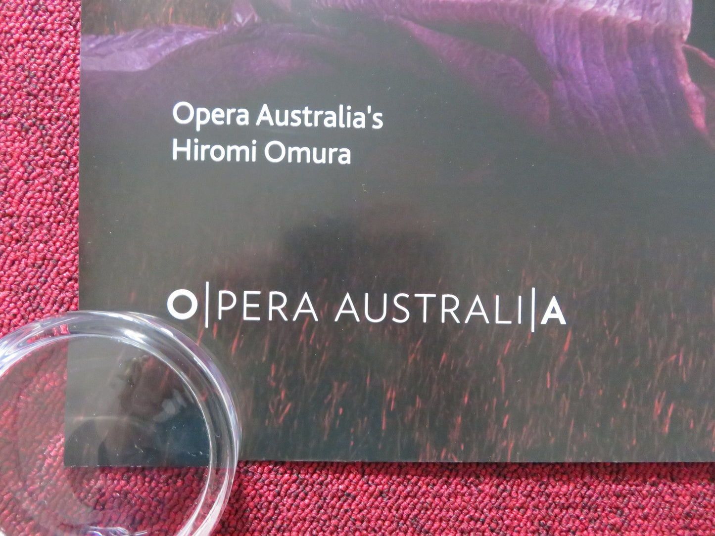 MADAME BUTTERFLY: HANDA OPERA ON SYDNEY HARBOUR UK QUAD (30"x 40") ROLLED POSTER