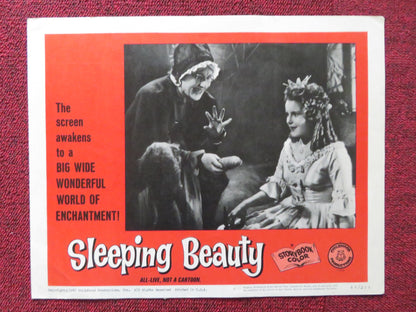 SLEEPING BEAUTY US LOBBY CARD SET KARIN HARDT FRITZ GENSCHOW 1965