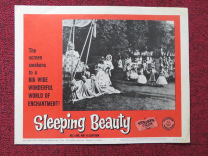 SLEEPING BEAUTY US LOBBY CARD SET KARIN HARDT FRITZ GENSCHOW 1965