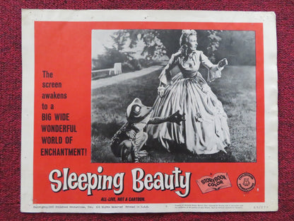 SLEEPING BEAUTY US LOBBY CARD SET KARIN HARDT FRITZ GENSCHOW 1965