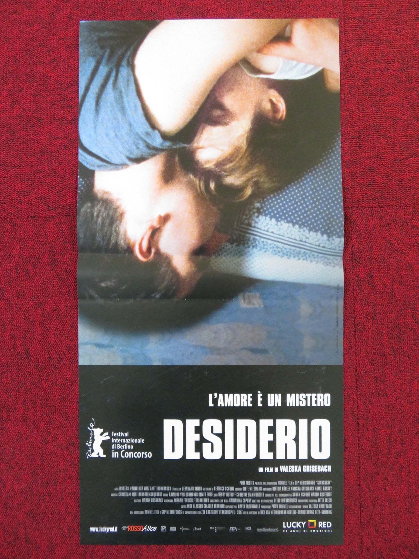 DESIDERIO ITALIAN LOCANDINA POSTER ANDREAS MULLER ILKA WELZ 2006