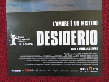 DESIDERIO ITALIAN LOCANDINA POSTER ANDREAS MULLER ILKA WELZ 2006