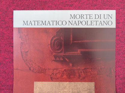 MORTE DI UN MATEMATICO NAPOLETANO ITALIAN LOCANDINA POSTER CARLO CECCHI 1992