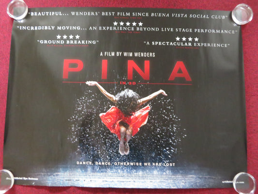 PINA UK QUAD (30"x 40") ROLLED POSTER REGINA ADVENTO MALOU AIRAUDO 2011