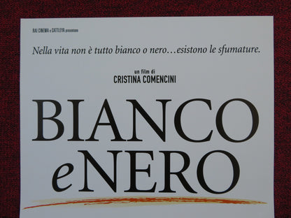 BIANCO E NERO ITALIAN LOCANDINA POSTER FABIO VOLO AMBRA ANGIOLINI 2008