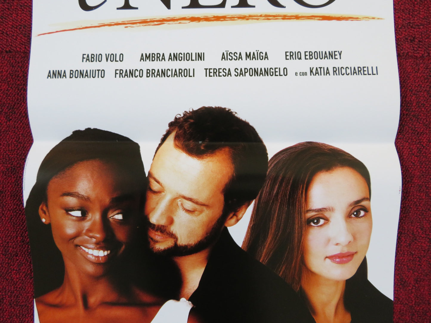 BIANCO E NERO ITALIAN LOCANDINA POSTER FABIO VOLO AMBRA ANGIOLINI 2008