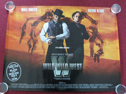 WILD WILD WEST UK QUAD (30"x 40") ROLLED POSTER WILL SMITH KEVIN KLINE 1999