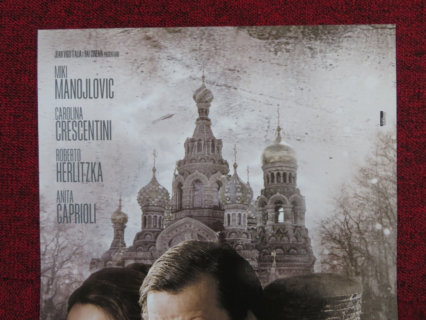 THE DEMONS OF ST. PETERSBERG ITALIAN LOCANDINA POSTER PREDRAG M. MANOJLOVIC 2008