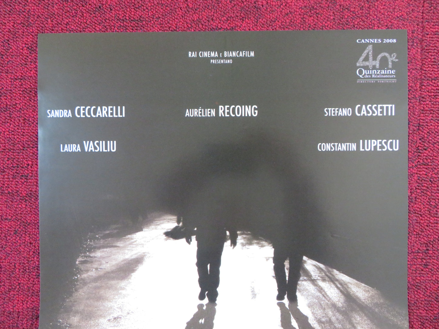 IL RESTO DELLA NOTTE ITALIAN LOCANDINA POSTER SANDRA CECCARELLI A. RECOING 2008