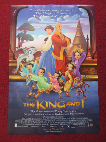 THE KING AND I US ONE SHEET ROLLED POSTER MIRANDA RICHARDSON 1999