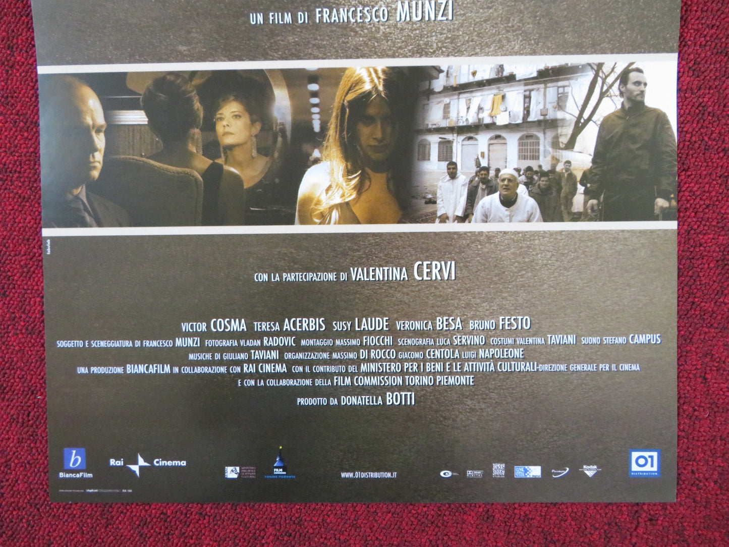 IL RESTO DELLA NOTTE ITALIAN LOCANDINA POSTER SANDRA CECCARELLI A. RECOING 2008