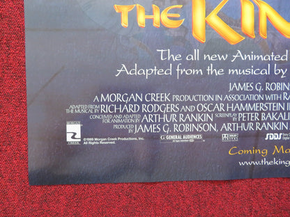 THE KING AND I US ONE SHEET ROLLED POSTER MIRANDA RICHARDSON 1999