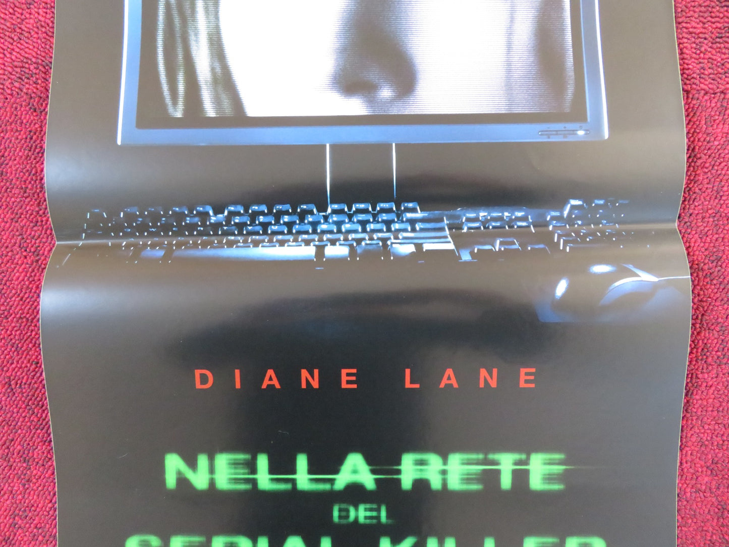 UNTRACEABLE ITALIAN LOCANDINA POSTER DIANE LANE COLIN HANKS 2008