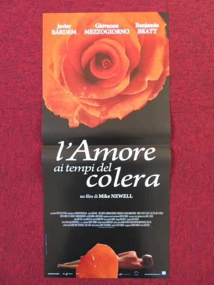 L'AMORE AI TEMPI DEL COLERA ITALIAN LOCANDINA POSTER JAVIER BARDEM 2007