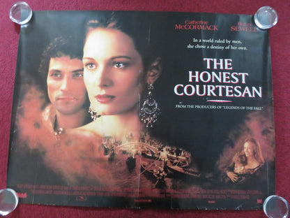 THE HONEST COURTESAN UK QUAD (30"x 40") ROLLED POSTER RUFUS SEWELL 1998