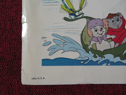 THE RESCUERS US HALF SHEET (22"x 28") POSTER DISNEY BOB NEWHART EVA GABOR 1977