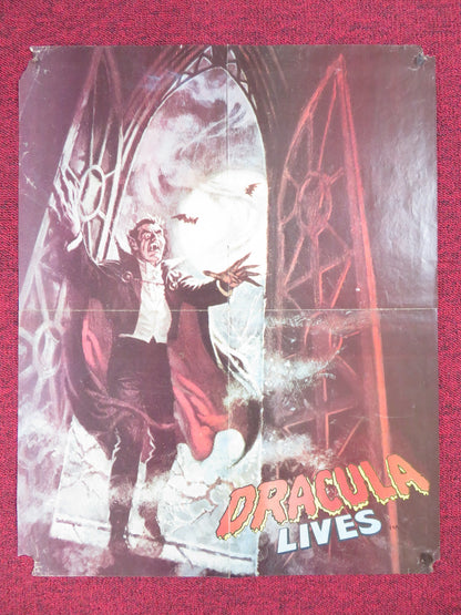 DRACULA LIVES POSTER MARVEL COMICS 1974