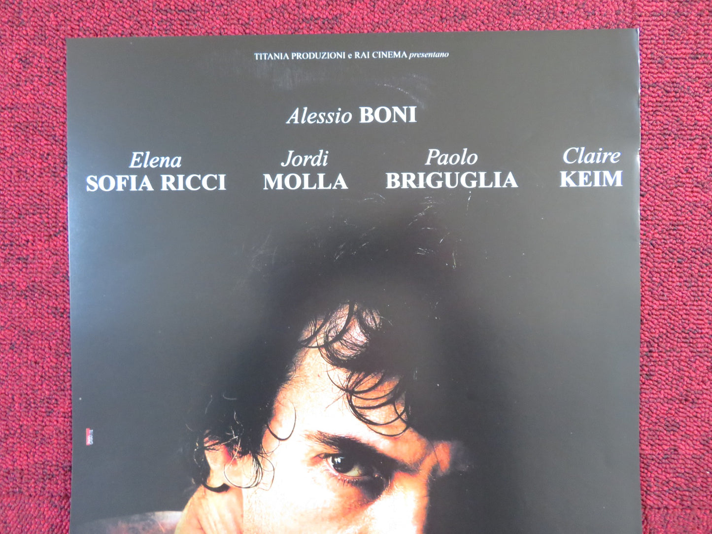 CARAVAGGIO ITALIAN LOCANDINA POSTER ALESSIO BONI JORDI MOLLA 2007