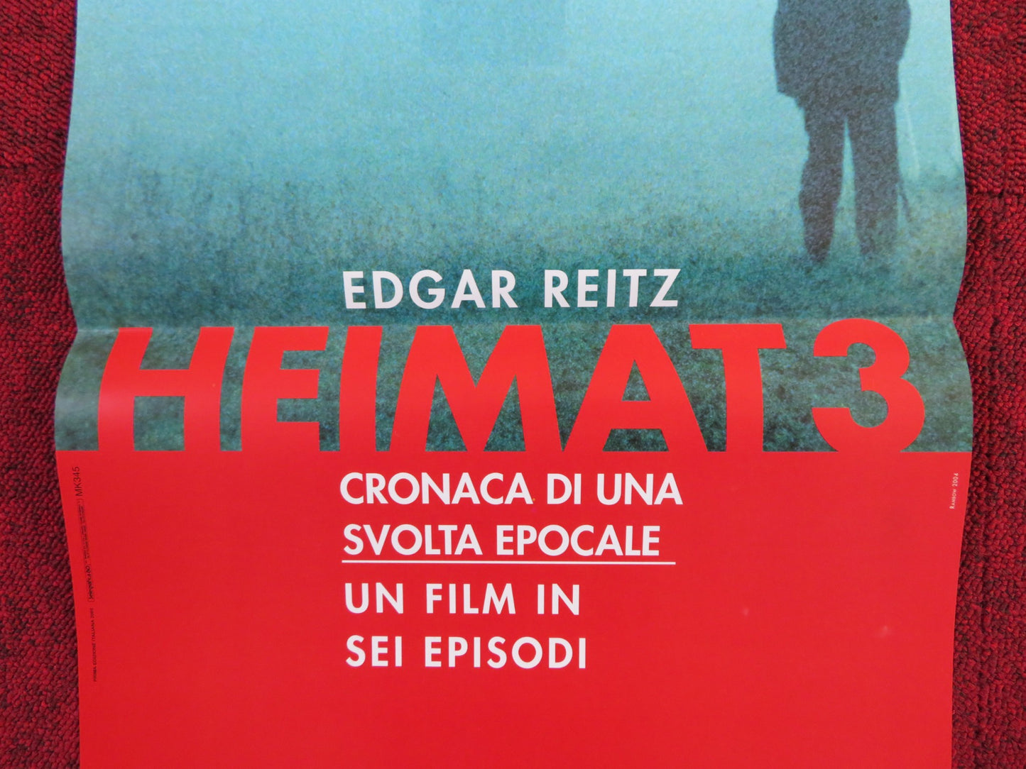 HEIMAT 3 : A CHRONICLE OF ENDINGS AND BEGINNINGS ITALIAN LOCANDINA POSTER 2004