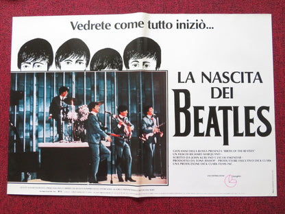 BIRTH OF THE BEATLES - B ITALIAN FOTOBUSTA POSTER STEPHEN MACKENNA ALTMAN 1981