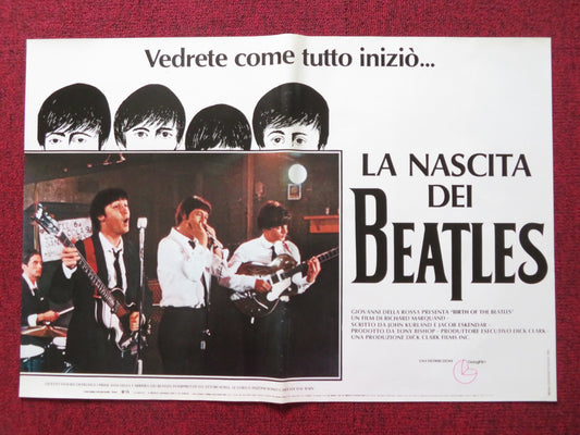 BIRTH OF THE BEATLES - C ITALIAN FOTOBUSTA POSTER STEPHEN MACKENNA ALTMAN 1981