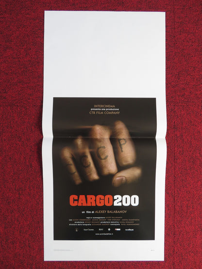 CARGO 200 ITALIAN LOCANDINA POSTER ALEXEY SEREBRYAKOV LEONID GROMOV 2007