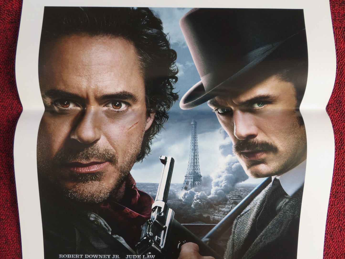 SHERLOCK HOLMES: A GAME OF SHADOWS ITALIAN LOCANDINA POSTER DOWNEY JR. 2011