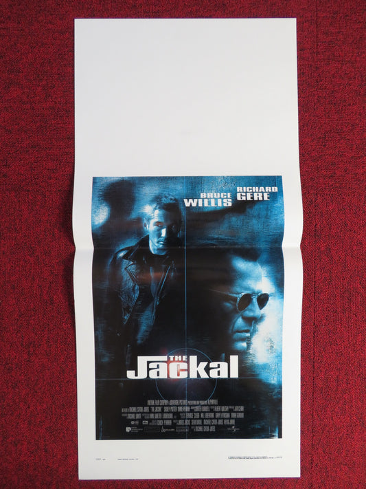 THE JACKAL ITALIAN LOCANDINA POSTER BRUCE WILLIS RICHARD GERE 1998