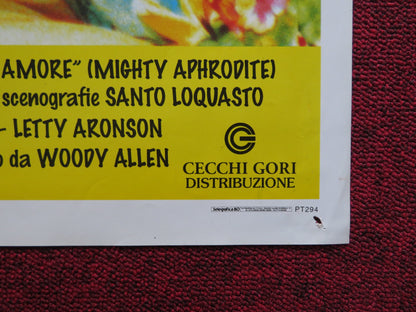 MIGHTY APHRODITE ITALIAN FOGLIO POSTER WOODY ALLEN F.MURRAY ABRAHAM 1996