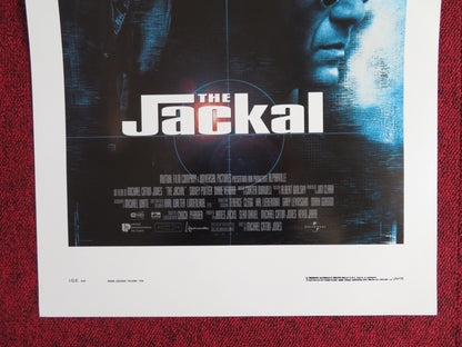 THE JACKAL ITALIAN LOCANDINA POSTER BRUCE WILLIS RICHARD GERE 1998