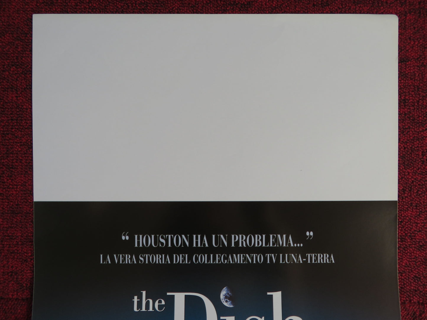 THE DISH ITALIAN LOCANDINA POSTER SAM NEILL BILLY MITCHELL 2000