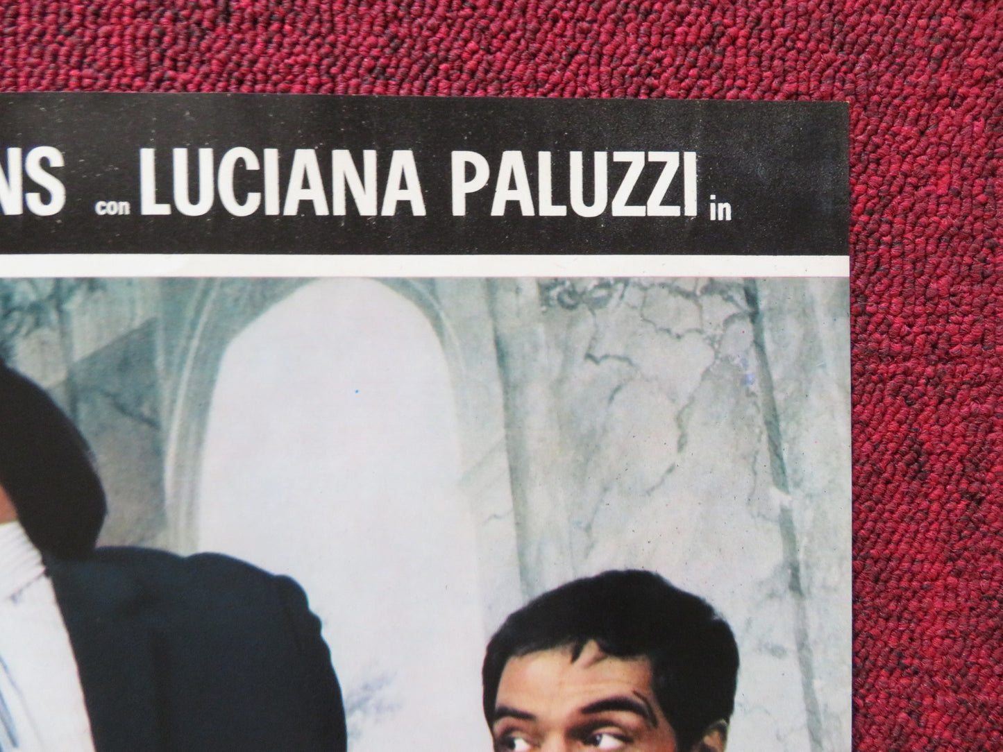 OSS 117 MURDER FOR SALE - F ITALIAN FOTOBUSTA POSTER DOUBLE AGENT GAVIN 1968