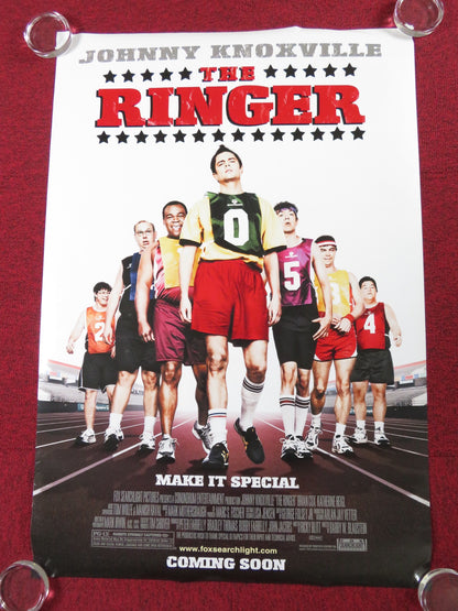 THE RINGER US ONE SHEET ROLLED POSTER JOHNNY KNOXVILLE BRIAN COX 2005