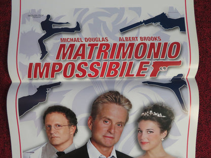 THE IN-LAWS ITALIAN LOCANDINA POSTER MICHAEL DOUGLAS ALBERT BROOKS 2003