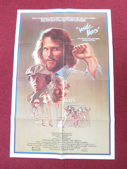 INSIDE MOVES FOLDED US ONE SHEET POSTER JOHN SAVAGE DAVID MORSE 1980