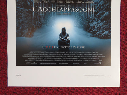 DREAMCATCHER ITALIAN LOCANDINA POSTER MORGAN FREEMAN JASON LEE 2003