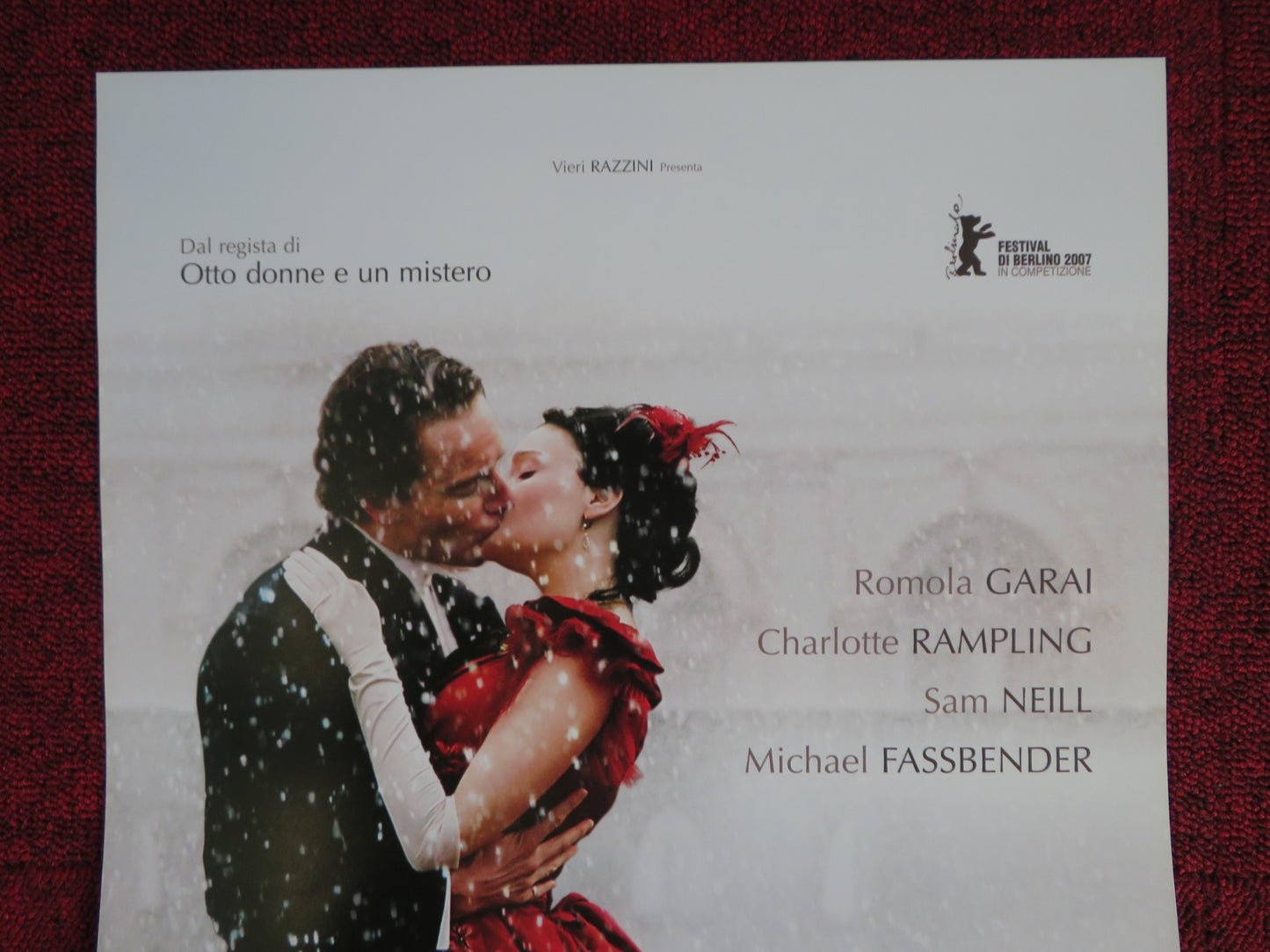 ANGEL LA VITA IL ROMANZA ITALIAN LOCANDINA POSTER SAM NEILL M. FASSBENDER 2007