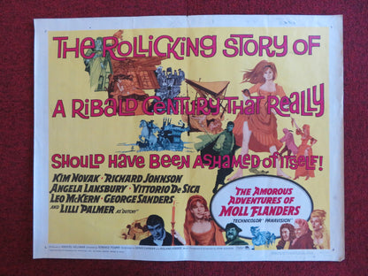 THE AMOROUS ADVENTURES OF MOLL FLANDERS US HALF SHEET (22"x 28") POSTER 1965