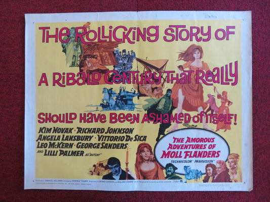 THE AMOROUS ADVENTURES OF MOLL FLANDERS US HALF SHEET (22"x 28") POSTER 1965