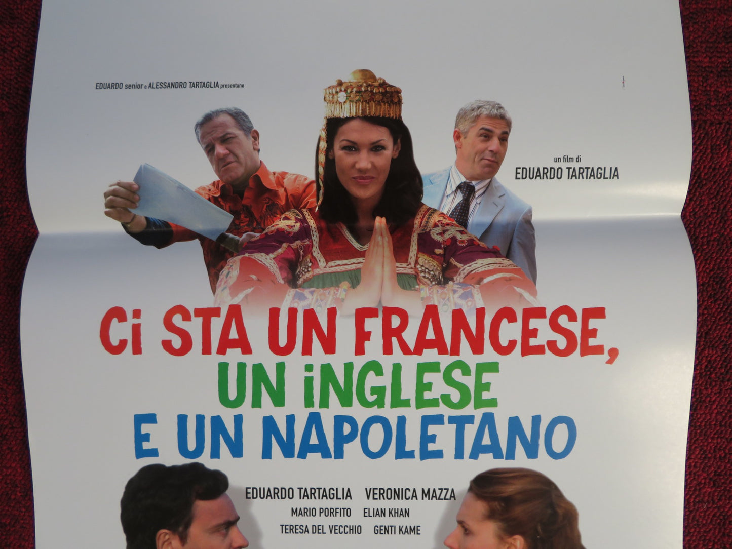 CI STA UN FRANCESE, UN INGLESE E UN NAPOLETANO ITALIAN LOCANDINA POSTER 2008