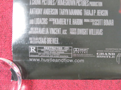 HUSTLE & FLOW US ONE SHEET ROLLED POSTER TERRENCE HOWARD ANTHONY ANDERSON 2005