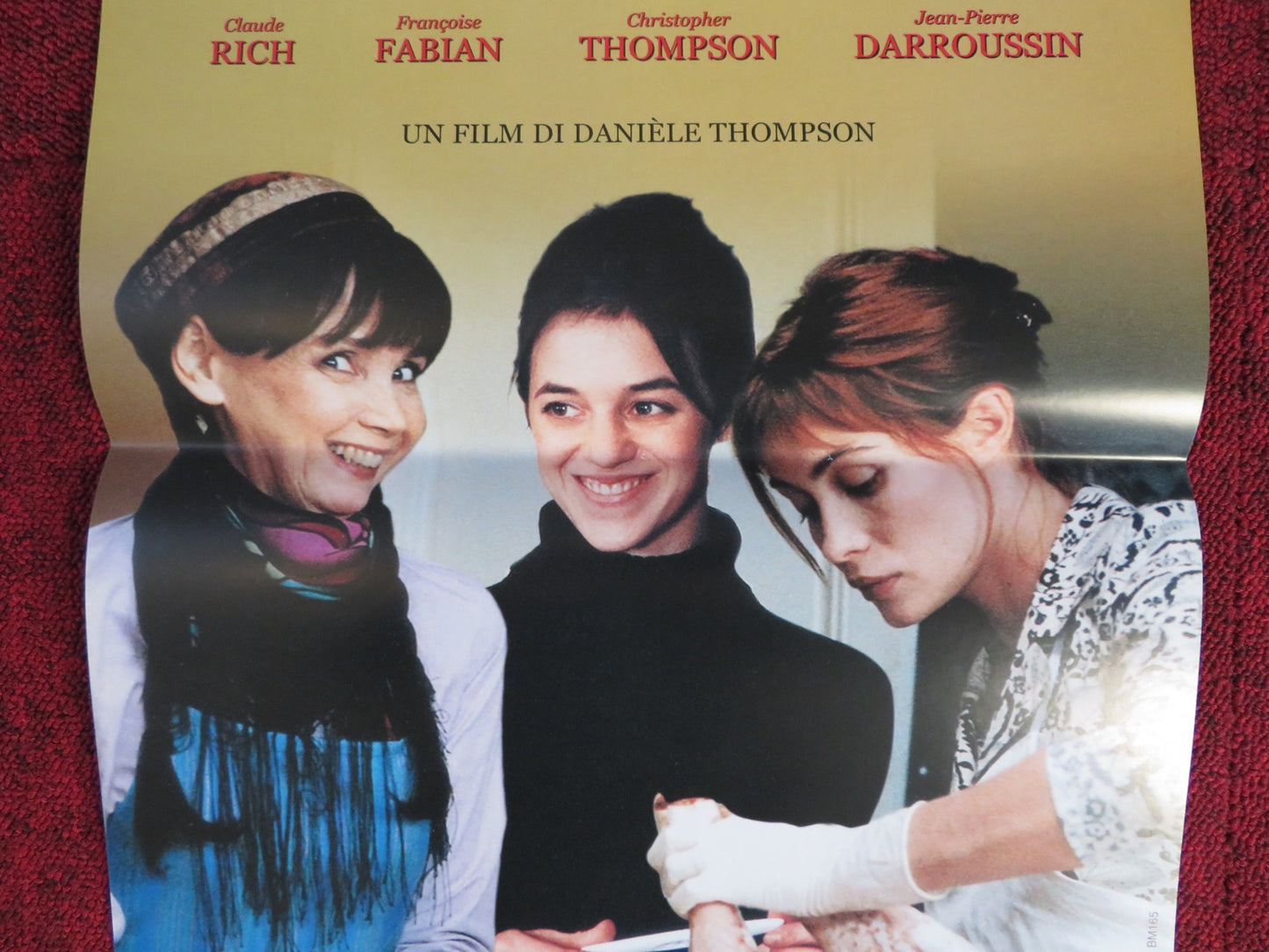 PRANZO DI NATALE ITALIAN LOCANDINA POSTER SABINE AZEMA EMMANUELLE BEART 1999