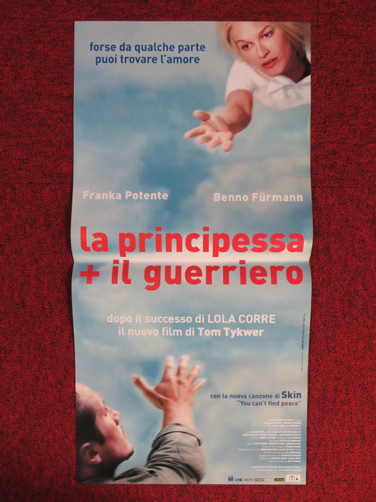 LA PRINCIPESSA AND IL GUERRIERO ITALIAN LOCANDINA POSTER FRANKA POTENTE 2000