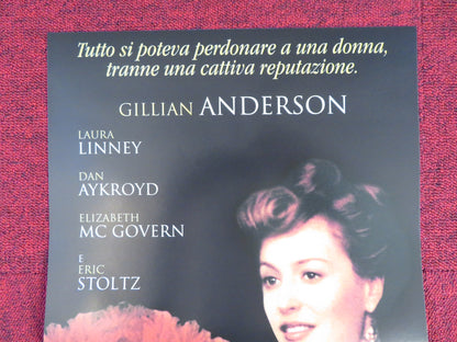 THE HOUSE OF MIRTH ITALIAN LOCANDINA POSTER GILLIAN ANDERSON LAURA LINNEY 2000