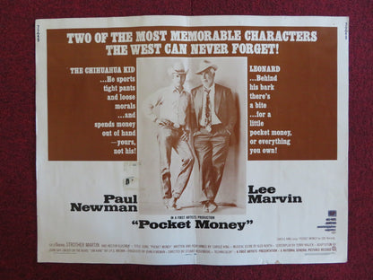 POCKET MONEY US HALF SHEET (22"x 28") POSTER PAUL NEWMAN LEE MARVIN 1972