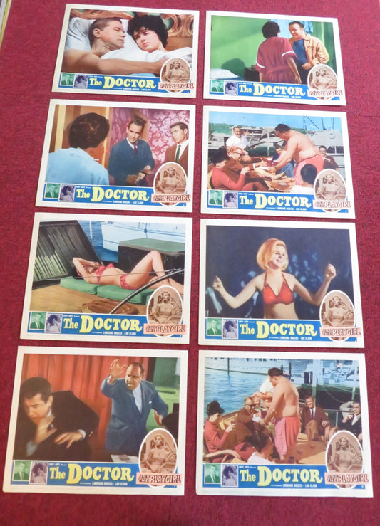 THE DOCTOR AND THE PLAYGIRL US LOBBY CARD FULL SET M.O'DANIELS A.HUTCHINSON 1964