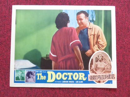 THE DOCTOR AND THE PLAYGIRL US LOBBY CARD FULL SET M.O'DANIELS A.HUTCHINSON 1964