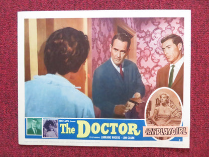 THE DOCTOR AND THE PLAYGIRL US LOBBY CARD FULL SET M.O'DANIELS A.HUTCHINSON 1964